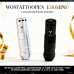 Беспроводная тату машинка WOS E80 Mini Stroke 3.0-5.0mm Black (держатель 38мм)