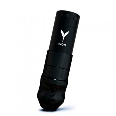 Беспроводная тату машинка WOS E80 Pro Stroke 3.0-5.0mm Black (держатель 38мм)