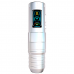 Беспроводная тату машинка WOS E50 Pro Stroke 3.0-5.0mm Silver (держатель 32мм)