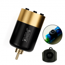 Беспроводной блок питания D-W3 Tattoo Battery Pack RCA Gold Беспроводной блок питания D-W3 Tattoo Battery Pack RCA Gold