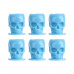 Колпачки с плоским основанием Skull Ink Cup Blue (50 шт.)