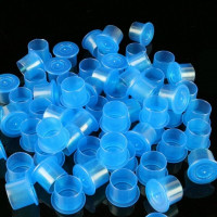 КОЛПАЧКИ С ПЛОСКИМ ОСНОВАНИЕМ BLUE 14 ММ (100 ШТ.)