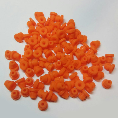 Резинки на штанги (ниппели) i-100 orange (50шт.)
