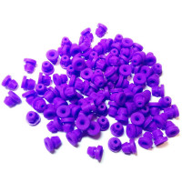Резинки на штанги (ниппели) i-100 purple (50шт.)