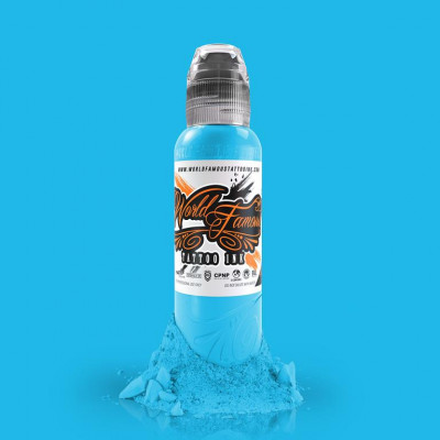 GREENLAND ICE BLUE - "WORLD FAMOUS INK" (США 1 OZ - 30 МЛ)