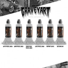 NUNO FEIO PASTEL GREYWASH SET 6 - "WORLD FAMOUS" (США 6 ШТ ПО 1OZ - 30 МЛ)